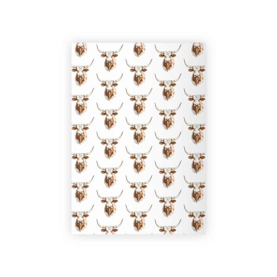 UT Longhorn Gift Wrapping Paper Rolls, 1pc
