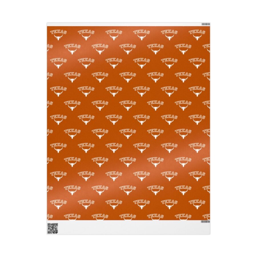 Texas Longhorn Gift Wrap